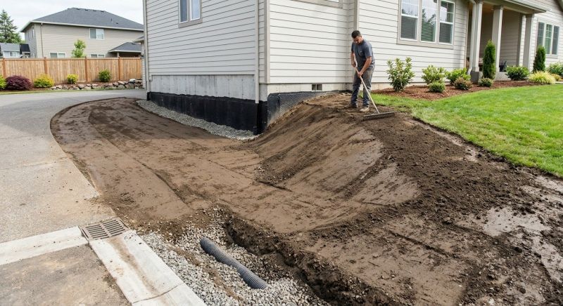 Drainage Ditch Excavation in Houston, TX