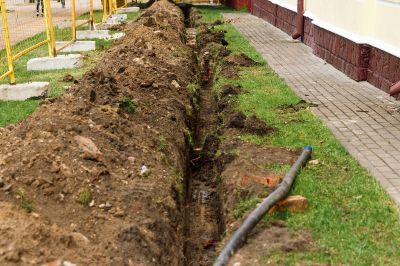 Drainage Trench Construction