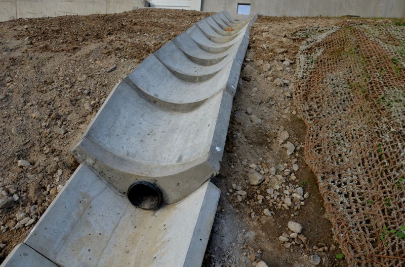 Drainage System in Residential Area