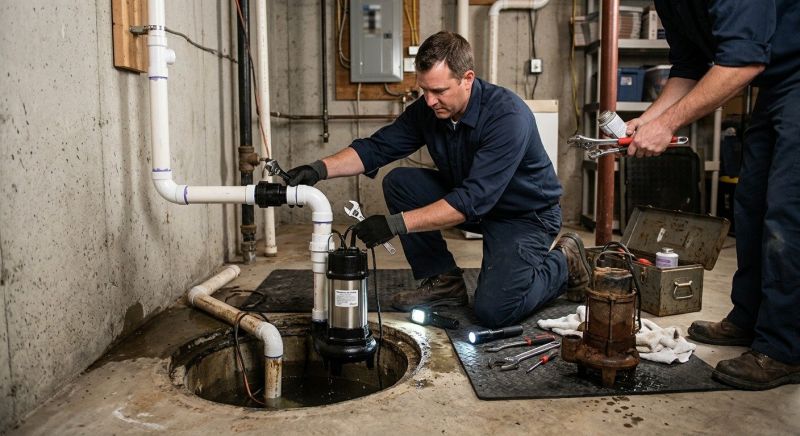 Ejector Pump Installation in Mobile, AL
