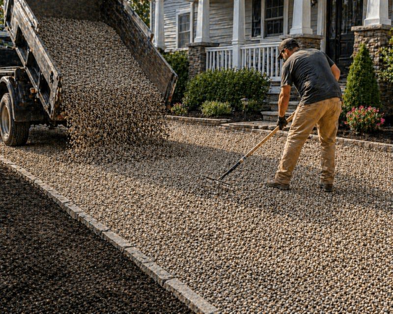 Gravel Laying in Waldorf, MD