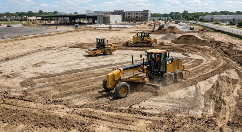 Parking Lot Excavation in Provo, UT